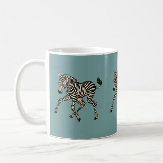 Baby Zebra Kaffeetasse (Links)