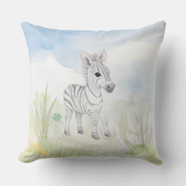 Baby Zebra Kissen