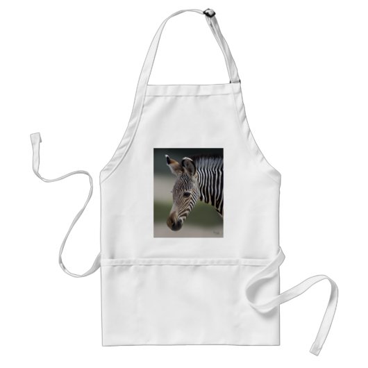 Baby Zebra Schürze (Vorne)