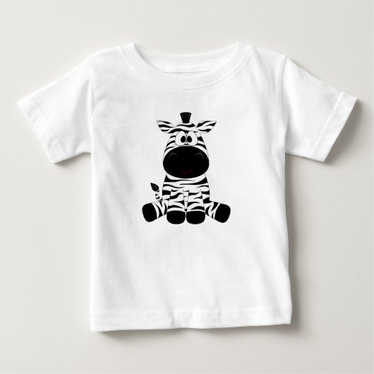 Baby Zebra T-shirt (Vorderseite)