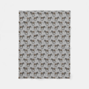 Baby-Zebra-Wildweste-Babydecke (Grau) Fleecedecke