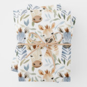 Baby zebras geschenkpapier set (Beispiel)