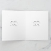 Baby Zeitung Schwanger Gesellschaft Verkünden in D Karte (Innenseite)