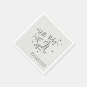 Baby Zell Halloween neutrales Baby Duschpapier Serviette (Ecke)