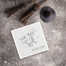 Baby Zell Halloween neutrales Baby Duschpapier