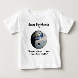 Baby ZenMaster sagen… (Personifizieren Sie ihn!) Baby T-shirt