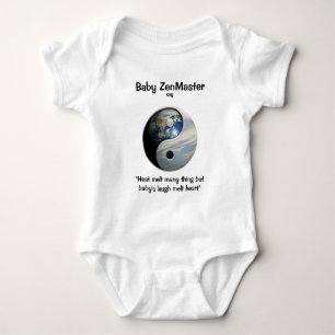 Baby ZenMaster sagen… (Personifizieren Sie ihn!) Strampler