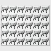 Baby-Ziege Geschenkpapier (Flach)