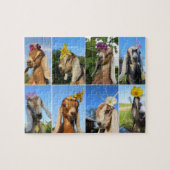 Baby-Ziegen-Puzzlespiel Puzzle (Horizontal)