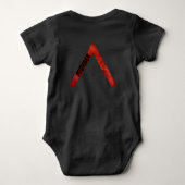 Baby Zilla SWAG Strampler (Rückseite)