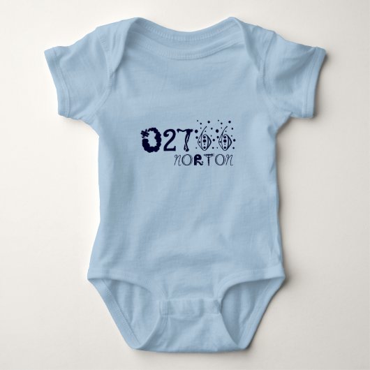 Baby ZIPcode Shirt (Vorderseite)