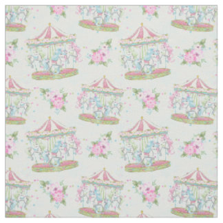 Baby-Zirkus-Karussell-Pony-Gewebe Stoff