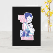 Baby-Zitat Karte (Gelbe Blume)