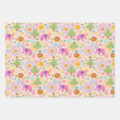 Baby-Zoo-Geschenkpapier Geschenkpapier Set (Vorderseite 2)