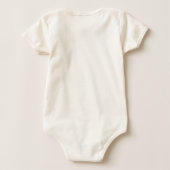 Baby zu Niedlicher Bio Bodysuit von RoseWrites Baby T-shirt (Rückseite)
