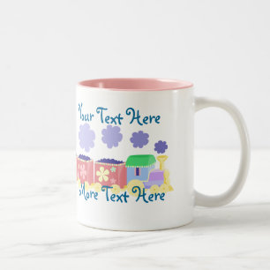 Baby-Zug-Tasse Zweifarbige Tasse