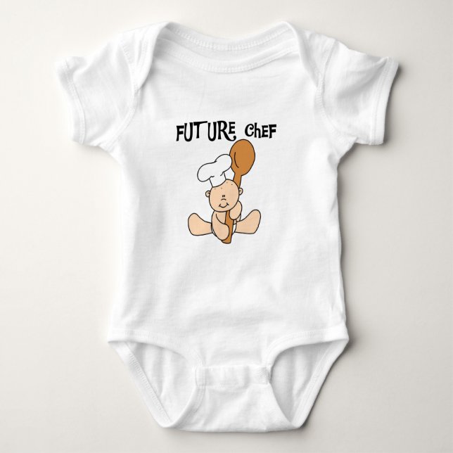 Baby-zukünftige Kochs-T - Shirts und Geschenke (Vorderseite)
