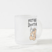 Baby-zukünftiger Doktor Mug Mattglastasse (VorderseiteRechts)