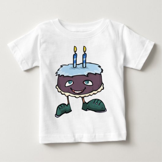 Baby Zwei Jahre alt Geburtstag Baby T-shirt (Vorderseite)