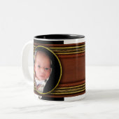 Baby Zweifarbige Tasse (Vorderseite Links)