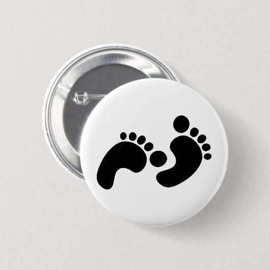 Babyabdrücke Button (Vorne & Hinten)