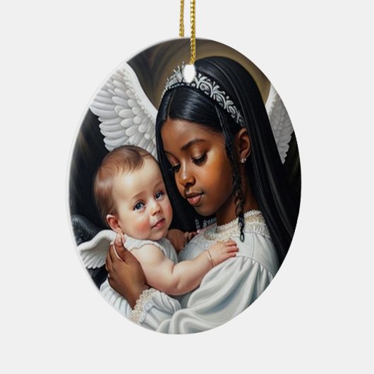 BabyAngels Keramik Ornament (Rechts)