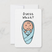 Babyankündigung (Vorderseite)