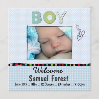 Babyankündigung Ankündigung