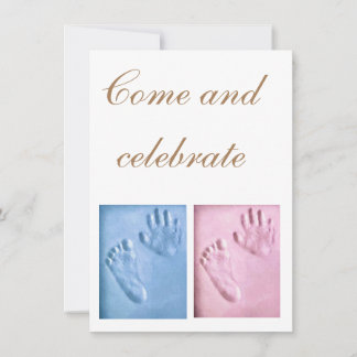 Babyankündigung Flat Holiday Card Feiertagskarte
