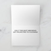 Babyankündigung für Nephew Ankündigung (Innenseite)