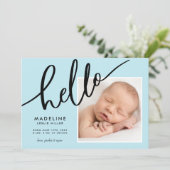 BABYANMELDUNG Fügen Sie Ihr Foto hinzu (Stehend Vorderseite)