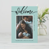 BABYANMELDUNG Fügen Sie Ihr Foto hinzu (Stehend Vorderseite)