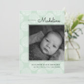 BABYANNOCEMENT Minimalistisches Design (Stehend Vorderseite)