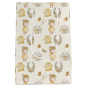 Babyartikel mit gelbem Uringehalt Mittlere Geschenktüte (Rückseite)