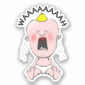 Babyaufkleber Aufkleber (Vorderseite)