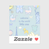 Babyaufkleber Aufkleber (Blatt)