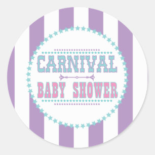 Babyaufkleber für den Carnival Runder Aufkleber
