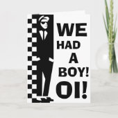 Babyaussagen (ska rude boy) ankündigung (Vorderseite)