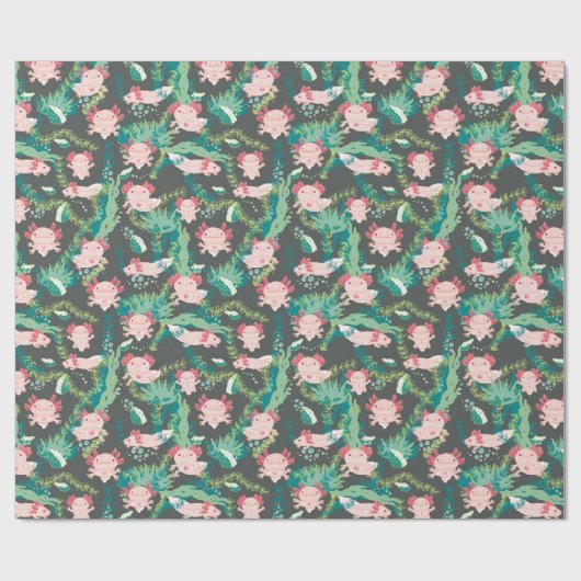 BabyAxolotl Geschenkpapier (Flach)