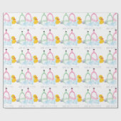 Babybadzeit Geschenkpapier (Flach)