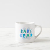 Babybär - Blau Espressotasse (Rechts)