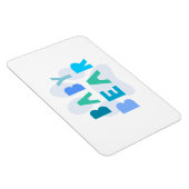 Babybär - blau magnet (Rechte Seite)