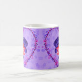 Babybär mit Herz-Geschenk-Tasse Kaffeetasse (Mittel)