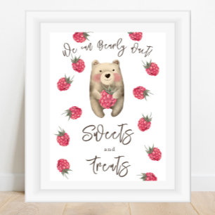 Babybär - Süßigkeiten und Leckereien Poster