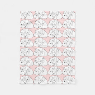 Babybären Decke Eisbär Kunst Fleece Decke