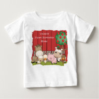 Babybarnyard-Freund-Säuglings-Strampler