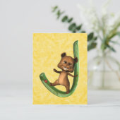 babybear J Postkarte (Stehend Vorderseite)