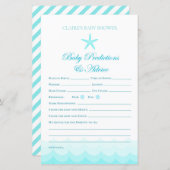 Babyberatung und Vorhersage - Kinderdusche (Vorne/Hinten)