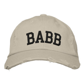 Babybestickter Hut
