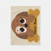 Babybett Babybett Fleece Leder (Vorderseite)